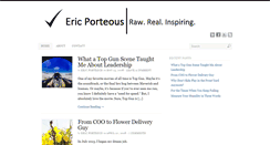 Desktop Screenshot of ericporteous.com