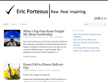 Tablet Screenshot of ericporteous.com
